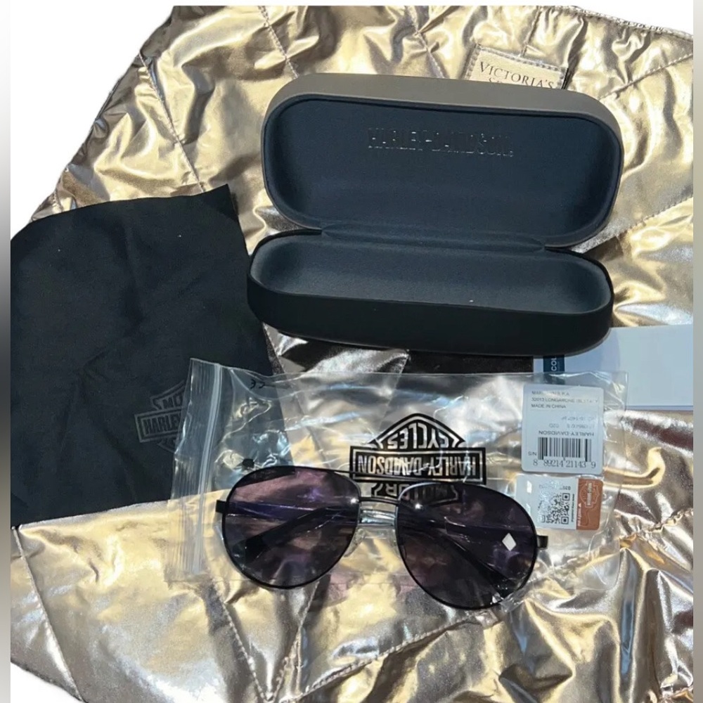 HARLEY DAVIDSON  Men’s SUNGLASSES ~HD0954X/S 10X   62-16-140 3p W/case NWT - Picture 2 of 7